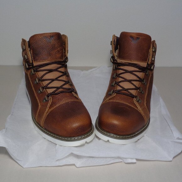 Territory Size 12 M / ATLAS / Brown / Leather / Ankle Boots / New Men's Shoes - Picture 15 of 16